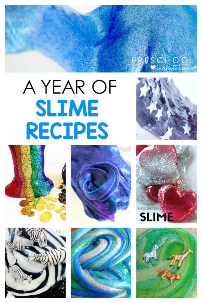 Need the perfect slime recipe? Here is a slime recipe for any season or some of the best themes for an entire year!